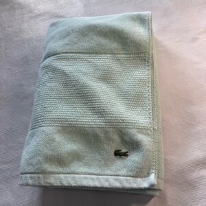 Lacoste Mint Green Beach Towel